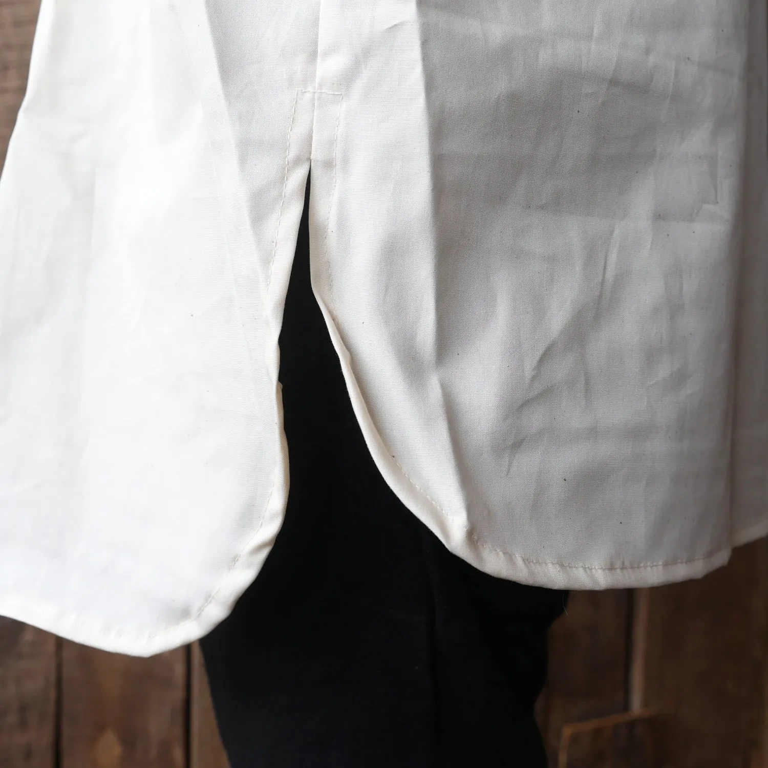 19th C Trade Shirt Off White