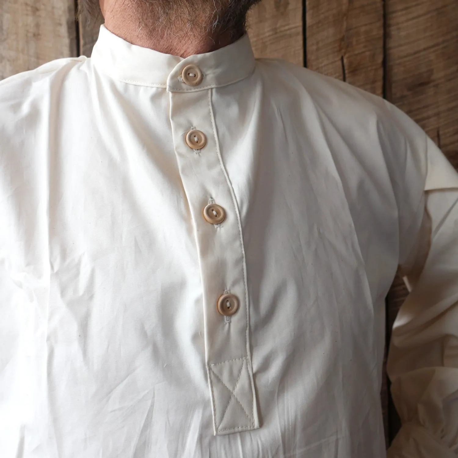 19th C Trade Shirt Off White