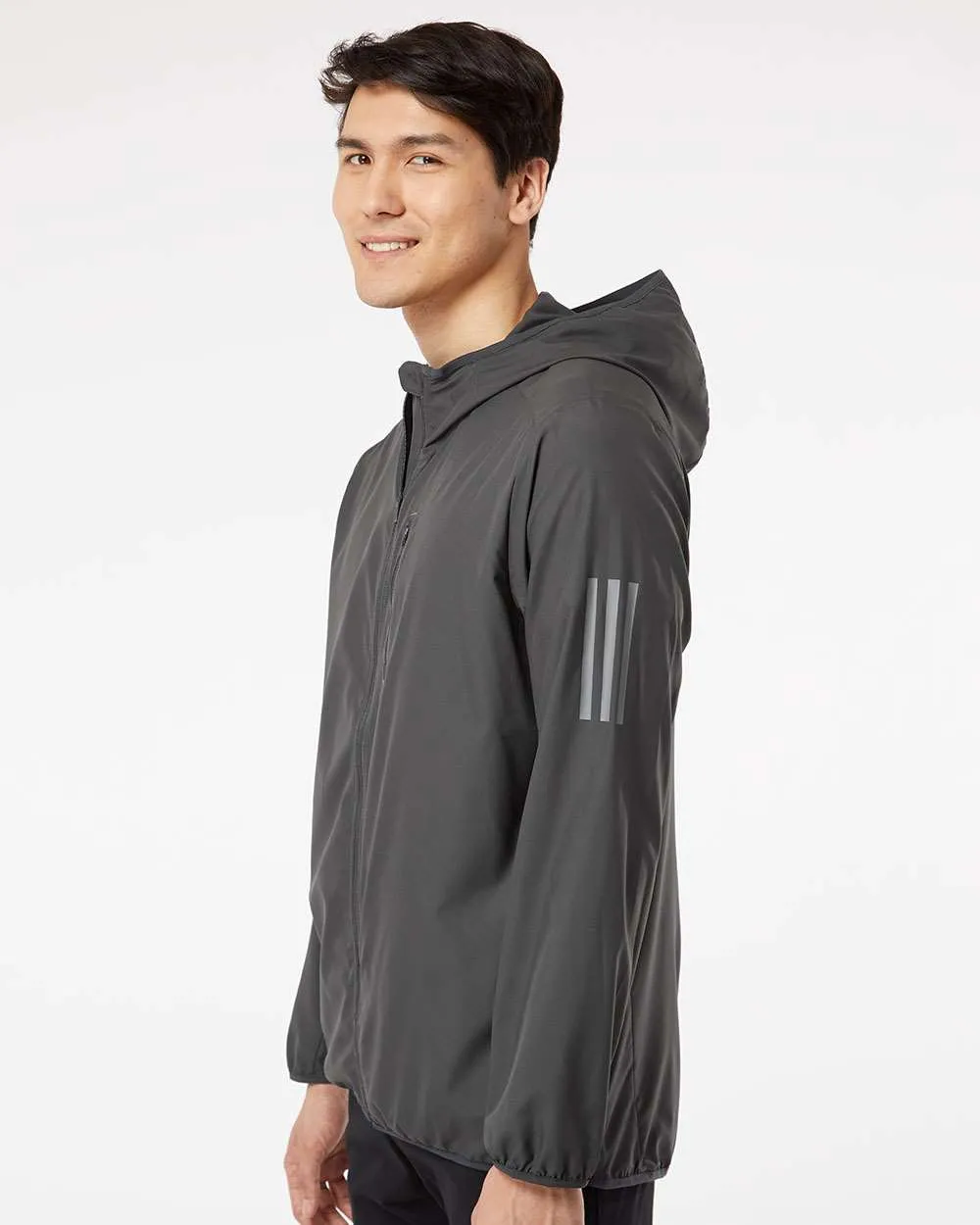 Adidas Hooded Full-Zip Windbreaker