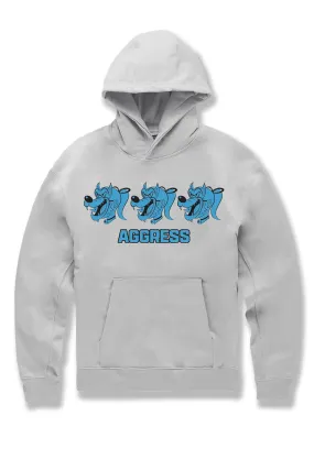 Aggress Pullover Hoodie (Cement Wash)