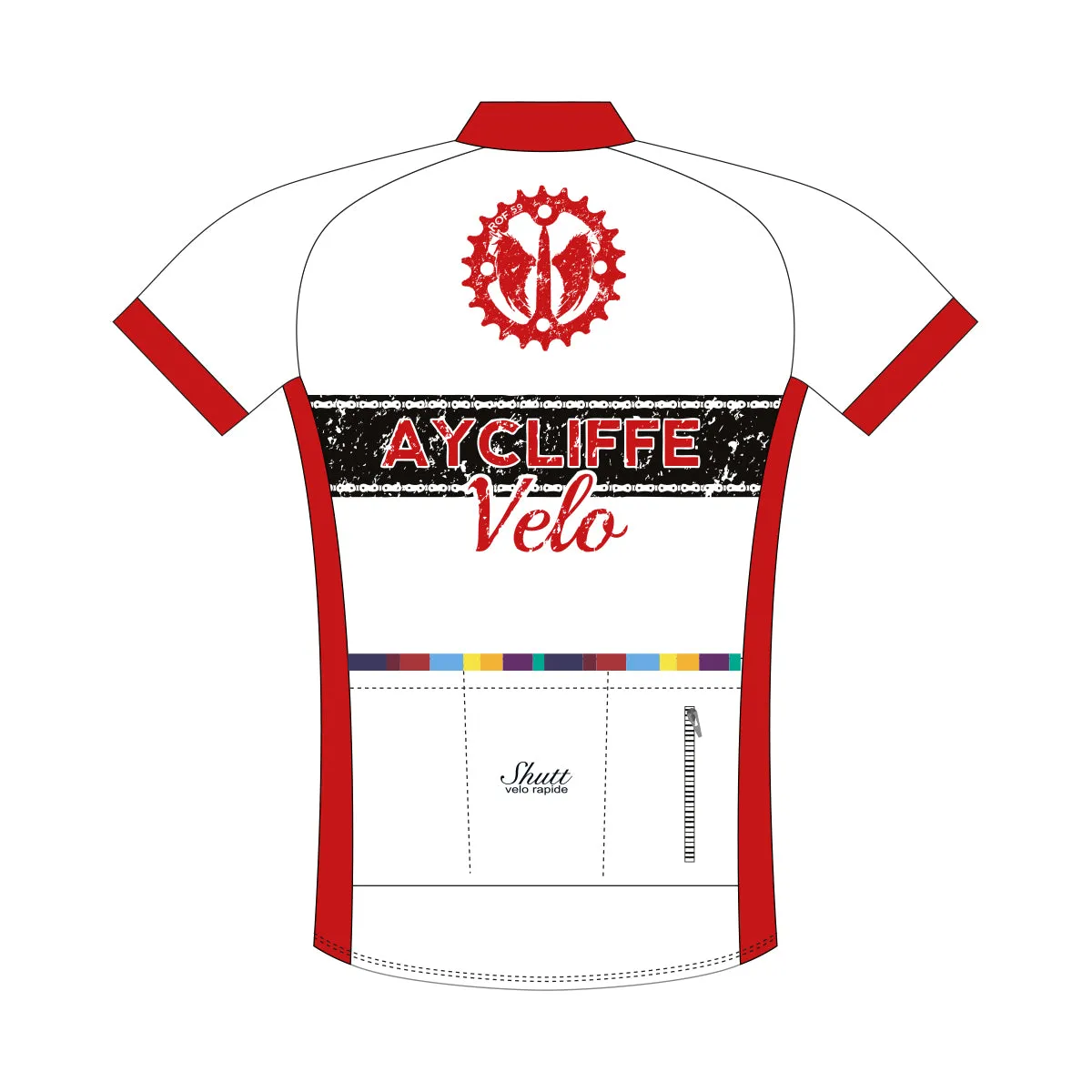 Aycliffe Sportline Short Sleeve Jersey WHITE