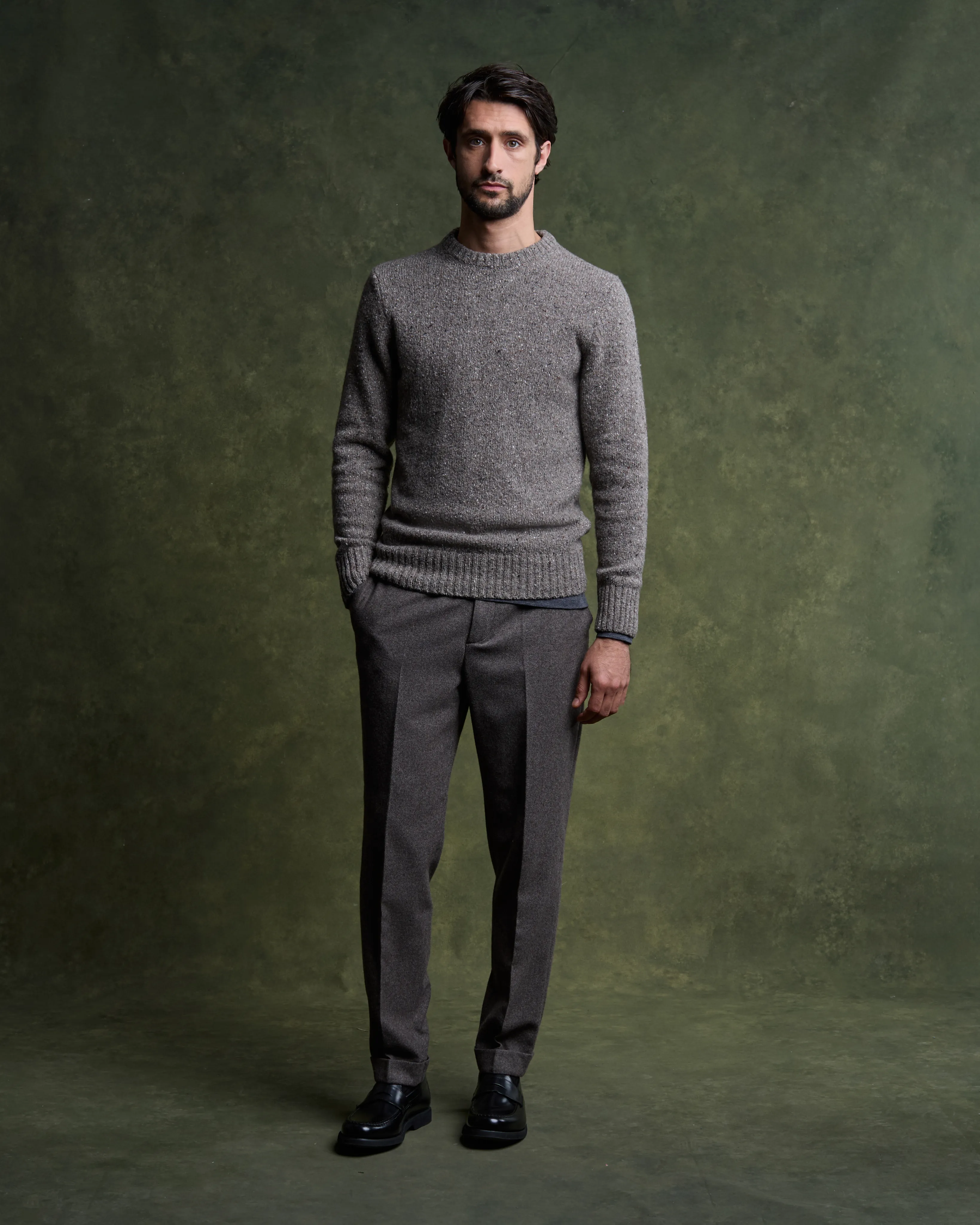 CARMELO Knitwear - Marron Glace