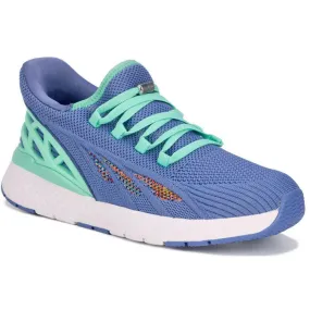 Drew Halo Women's Step-In Sneaker - Blue Mesh Combo