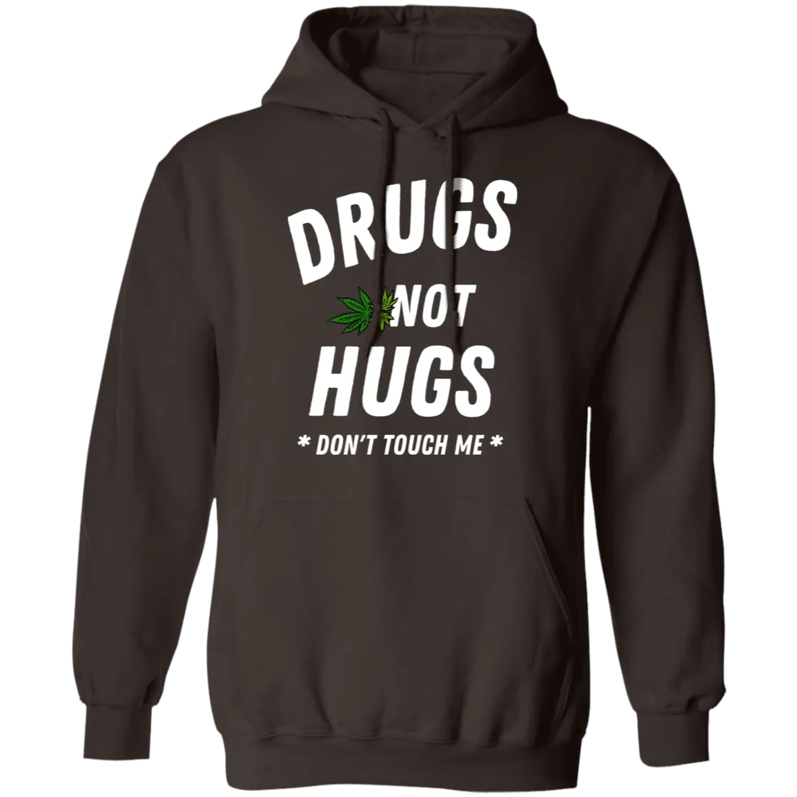 Drugs Not Hugs (Black) Hoodie