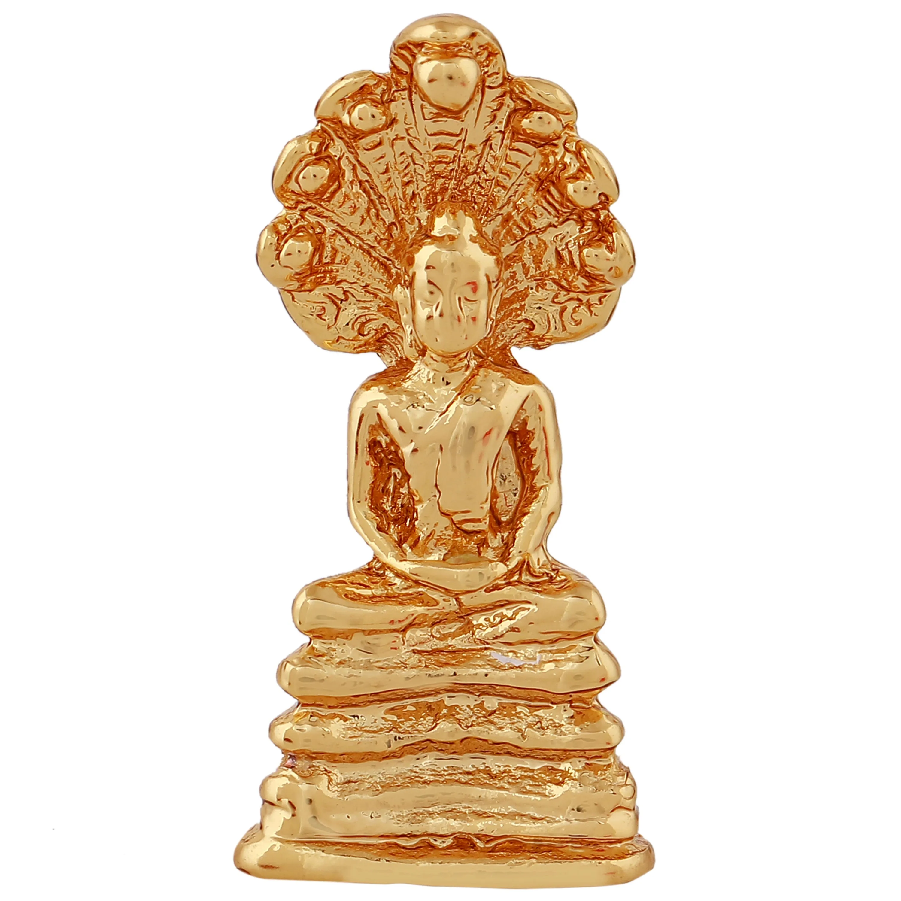 Estele Gold Plated Decorative Lord Buddha Idol