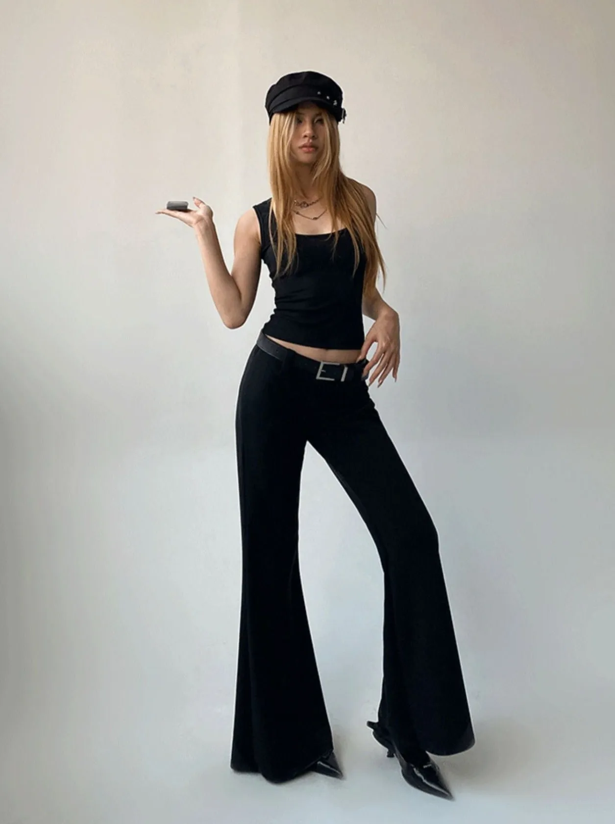 Kandice Top & Flare Pants Set