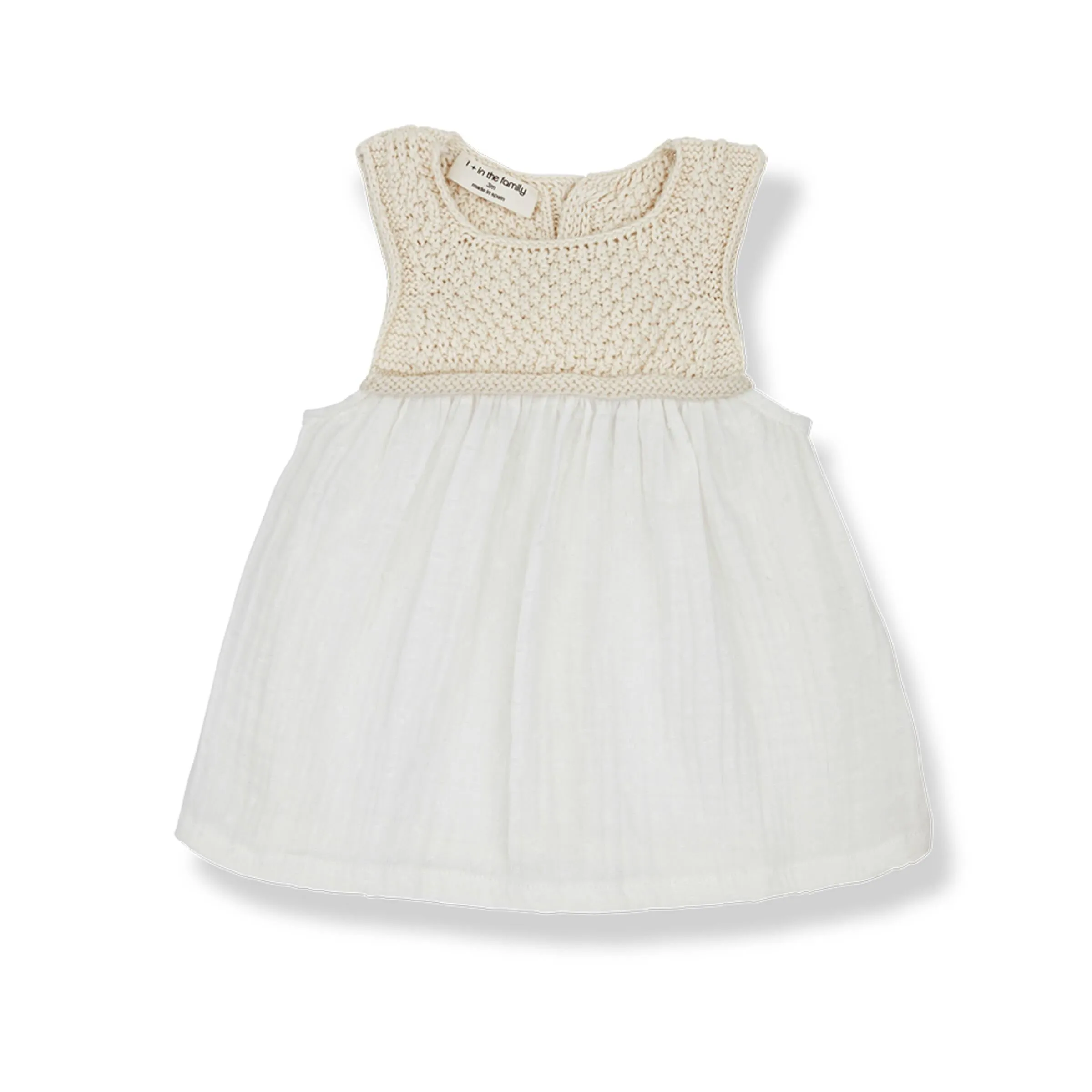 Laura Dress & Bloomer - Off White