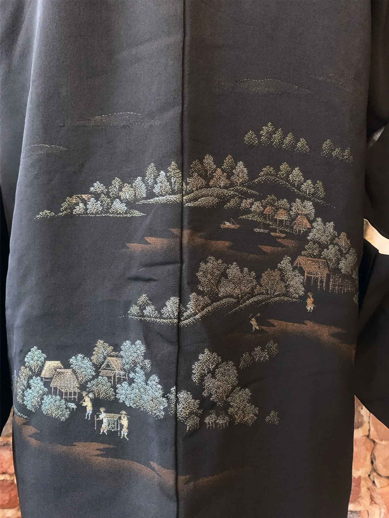 New Arrival ! Vintage Haori/Kimono Mountains 1980s