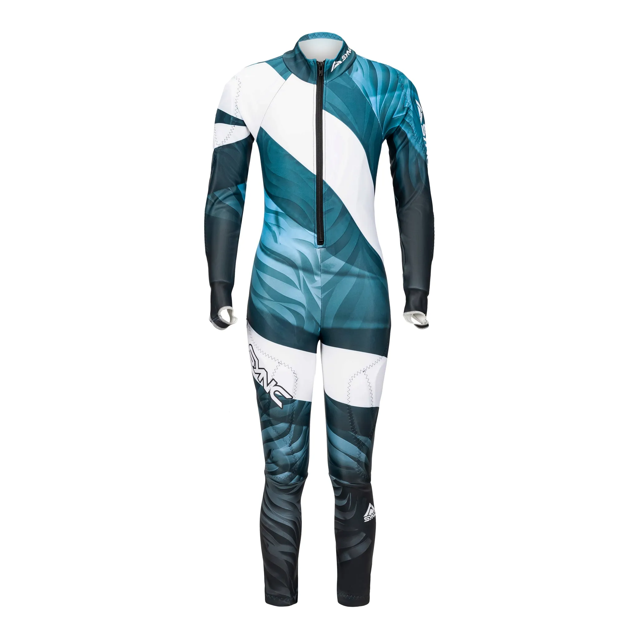 Tiger Kids Race Suit - Aqua