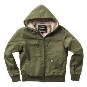 WCC BFU NYLON SHERPA JACKET - OLIVE GREEN